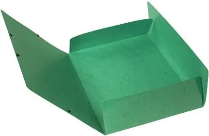 Gumis, mappa, karton, A4, EXACOMPTA Iderama, sötét zöld (EX55830E)