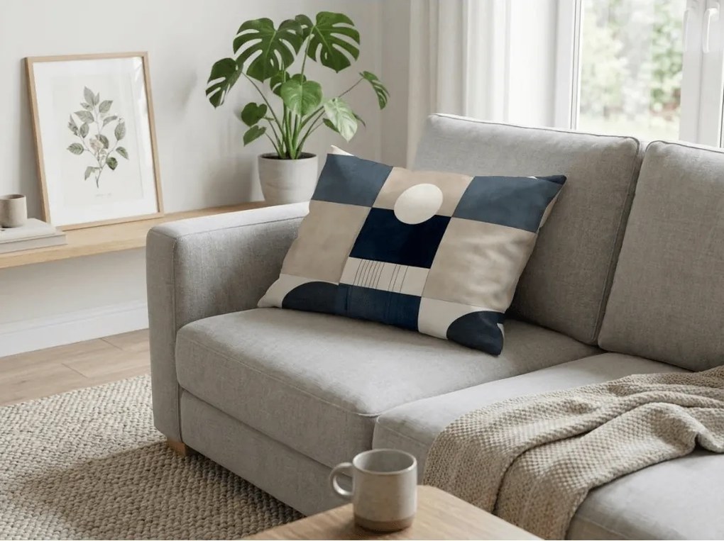 Poliészter-pamut párnahuzat SOMVORA POLY 50x70 cm, színes kivitel