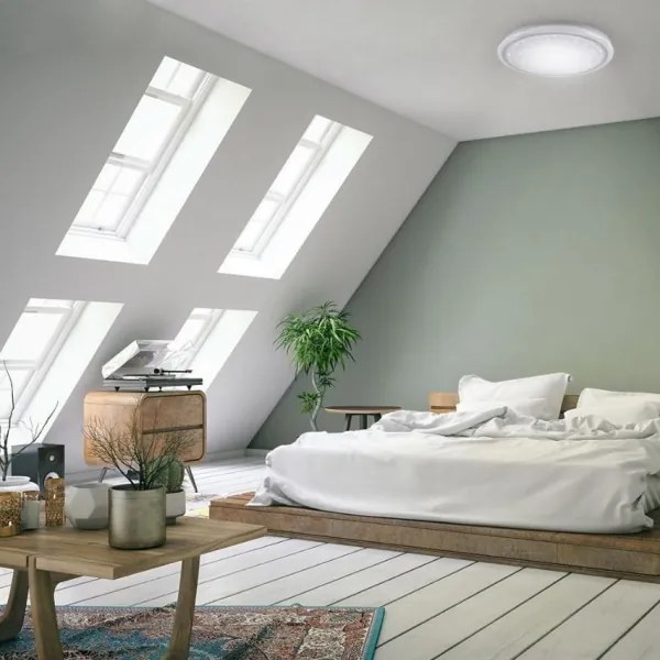 Leuchten Direkt 15220-16 - LED RGB Dimmelhető lámpa LUISA LED/28W/230V + távirányító