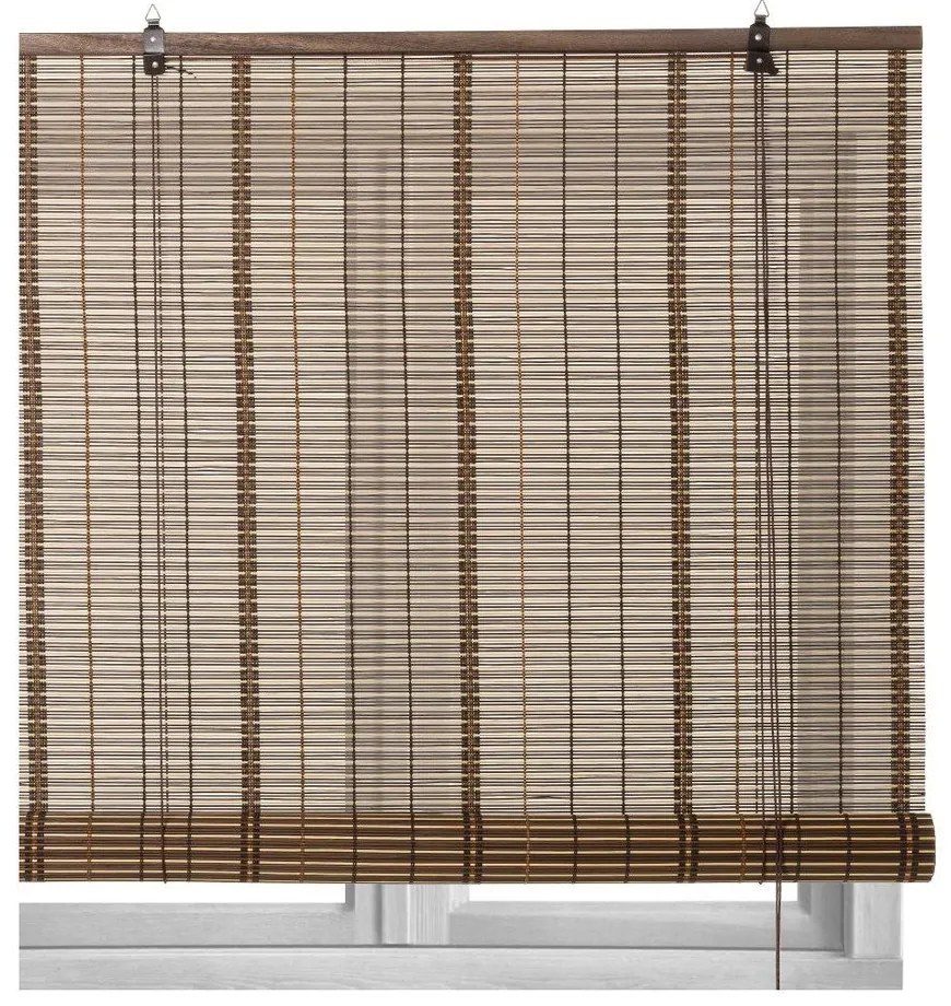 Sötétbarna bambusz roló 120x180 cm Natural Life – Casa Selección