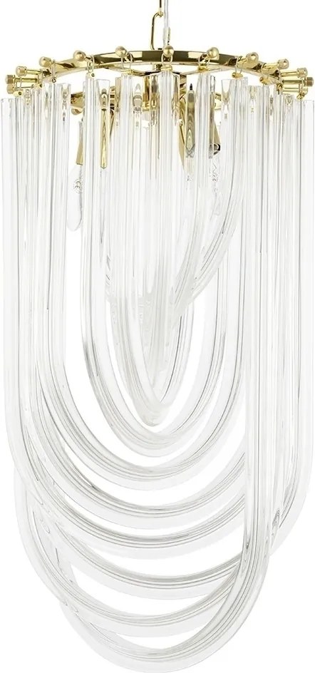 King Home MURANO L JD9607-L.GOLD Függőlámpa 3x40W/E14 IP20