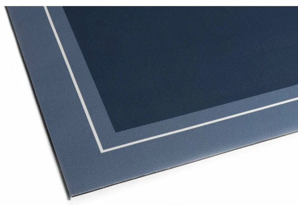 AQUALINE PCD012 fürdőszobaszőnyeg 50 x 80 cm, kék