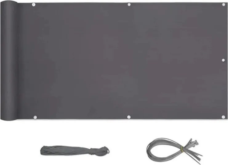 Árnyékoló Szőnyeg Erkély Terasz Erkély Kerítés 100 X 500 CM Uv Sekey