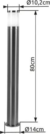 GLOBO 32016 XELOO Modern Kültéri Állólámpa IP44