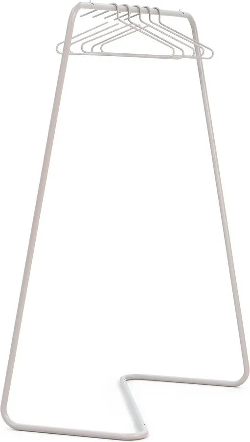 Szürkésbarna acél ruhatartó állvány 118x160x57 cm Hang-On – Spinder Design