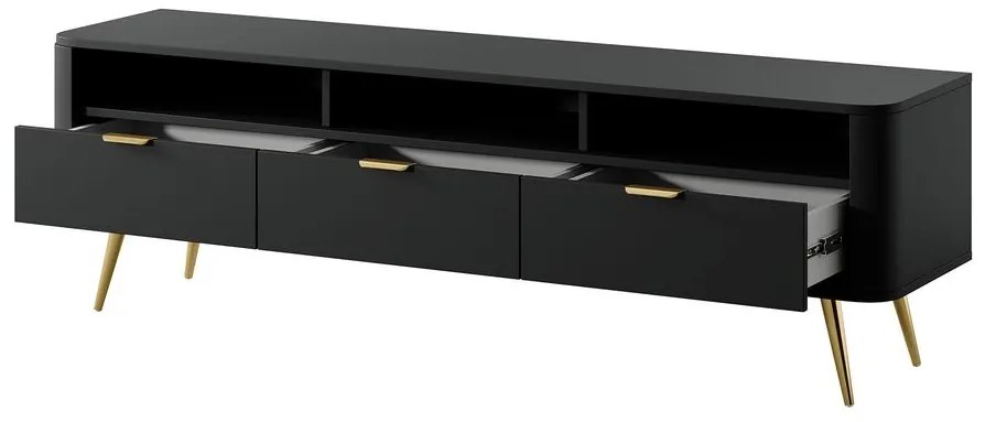 Tv szekrény/asztal Ovenia O1 (fekete). 1099603