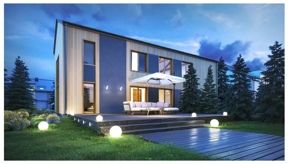 Lámpa Kerti lámpatest MARMO 28, E27, MAX. 20W, IP65 AC220-240V, 50-60Hz, 28 cm, PE