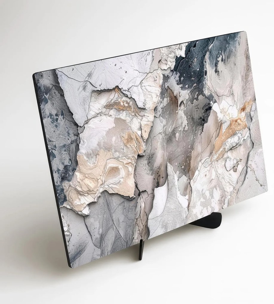 DUBLEZ | Fából készült kép - Abstract marble