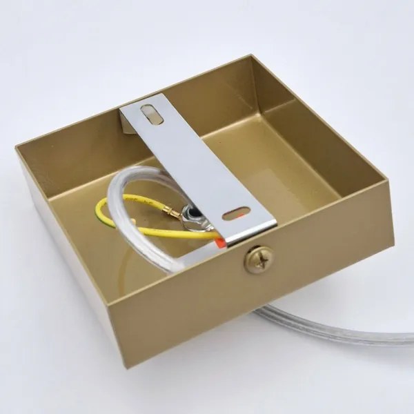 Csillár zsinóron ASTRID 1xE27/60W/230V arany