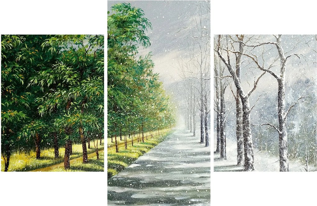 Kép - Tél versus nyár (90x60 cm)