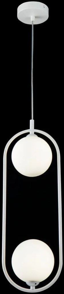 MAYTONI MOD013PL-02W RING Többágú Függesztett Lámpa Fehér G9 IP20