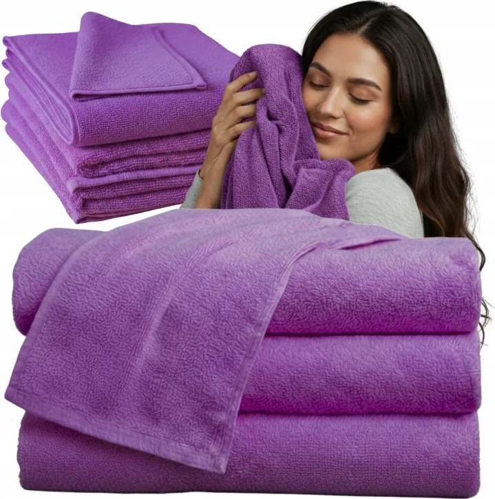 Pamut Fürdőlepedő Nagy 70X140 Puha Nedvszívó 100% Pamut 500G