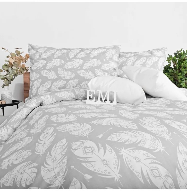EMI Linyi pamut ágyneműhuzat, Francia szett1 200x220 + 2x (70x90)
