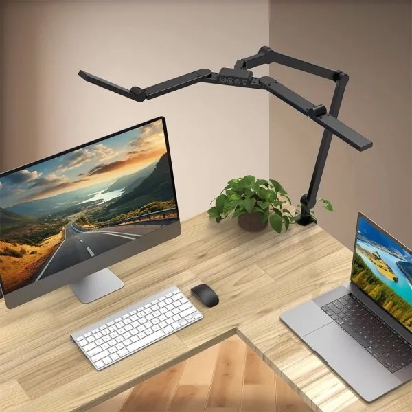 LED állítható fényerőjű flexibilis asztali lámpa LED/24W/230V 3000-6500K CRI 92