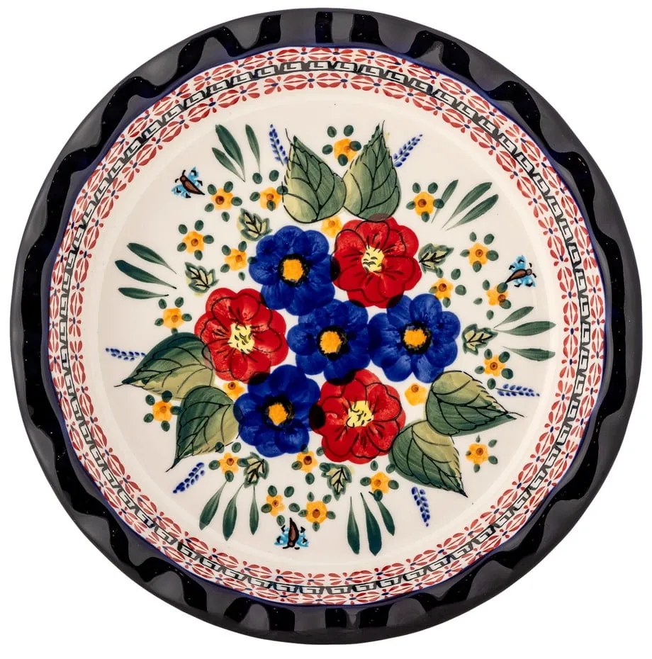 Szervírozó kőedény tányér ø 26,5 cm Florist – Bloomingville