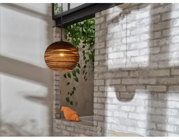 Ledvance - Csillár zsinóron DECOR CARDBOARD 1xE27/15W/230V átm. 26 cm