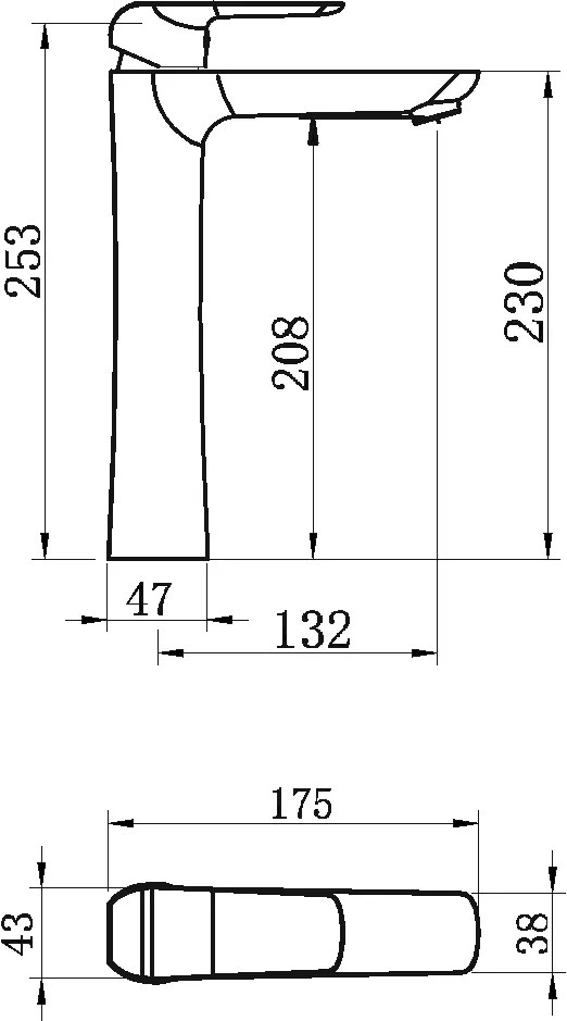 Novaservis Nobless Tina mosdócsap lefolyóval, fehér / króm, 38503,1