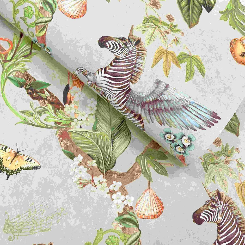 Holden Decor Imaginarium 3 Safari symphony bézs absztrakt papír tapéta – 14260