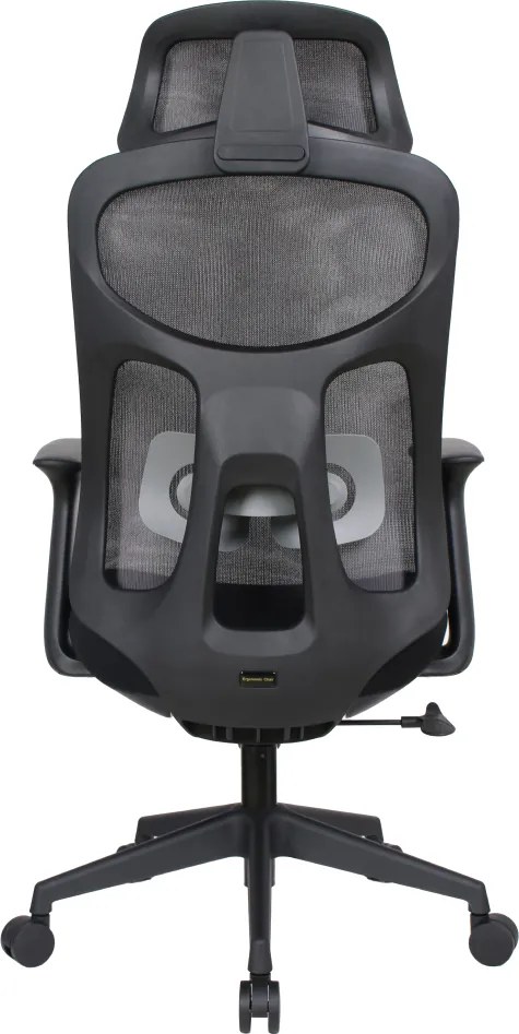 Irodai szék, fekete, teherbírás 150 kg, SULIVAN