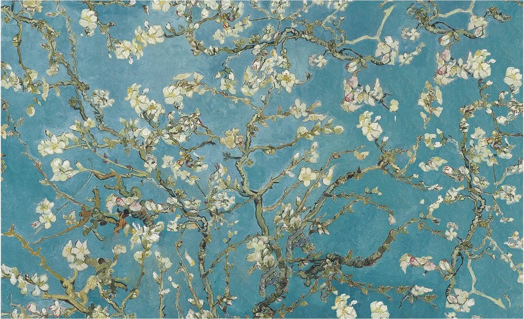 Fotótapéta Flizelin Dekoratív Hálószoba Virágzó ágak 416x254