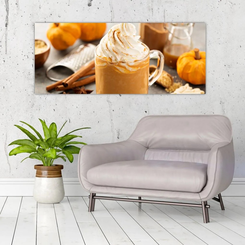 Kép - Tök latté (120x50 cm)