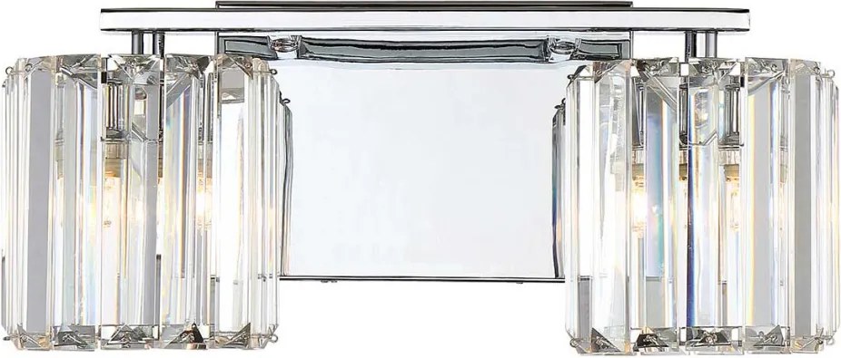 Quoizel Divine QZ-DIVINE2-PC-BATH Fali lámpa 2x3.5W/G9 IP44