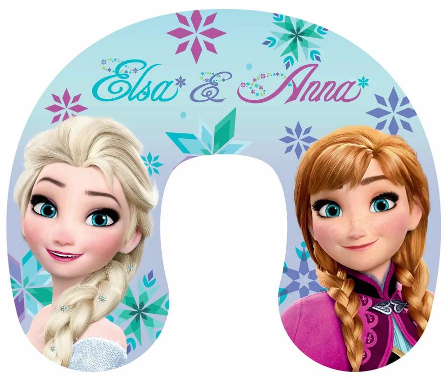 Jégvarázs Frozen utazópárna Anna and Elsa, 30 x 35 cm