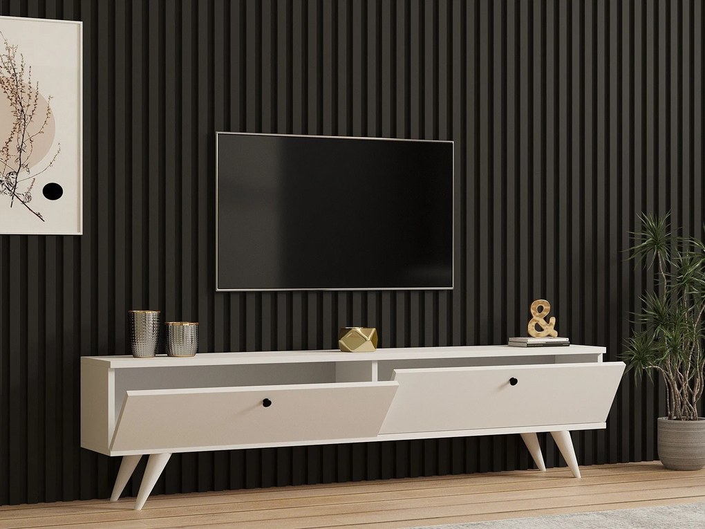 TV szekrény Paris - Fehér