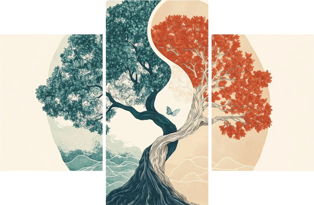 Kép – Energiafa (90x60 cm)