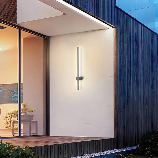 Brilagi - LED kültéri fali lámpatest AURA LED/12W/230V 4000K IP54 antracit