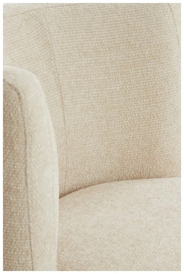 Krémszínű fotel Kamova – Light &amp; Living