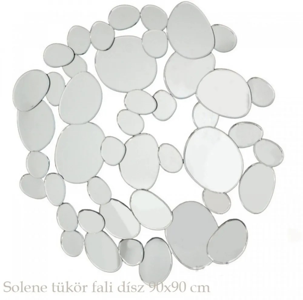 Solene tükör fali dísz 90x90 cm