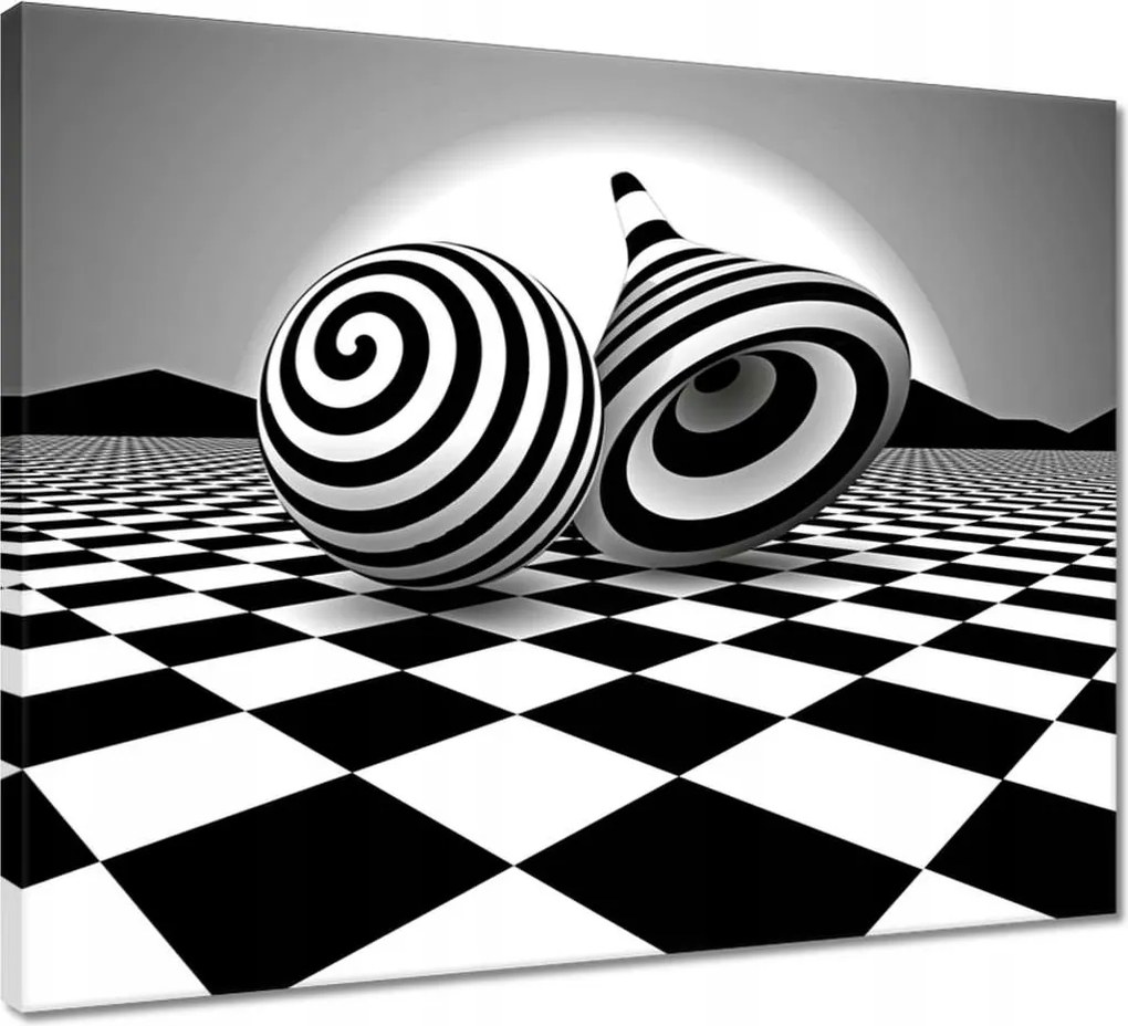 Festmények 50x40 Absztrakt Geometria