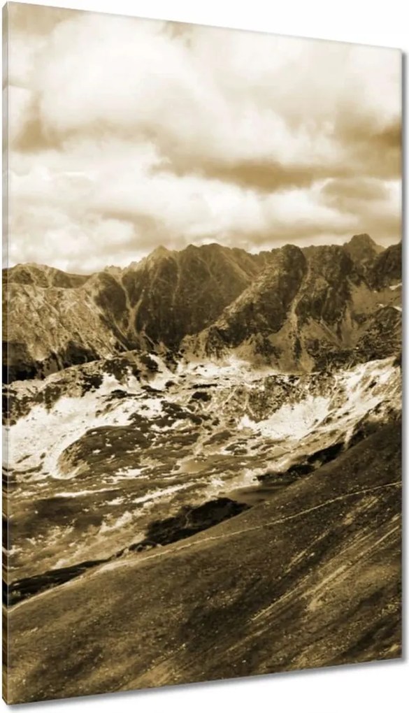 Vászonkép 80x120 Tátra Lengyel hegyek Kilátás