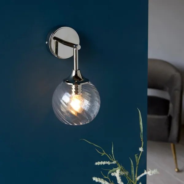 Endon 104052 - ALLEGRA fali lámpatest 1xE14/7W/230V fényes króm