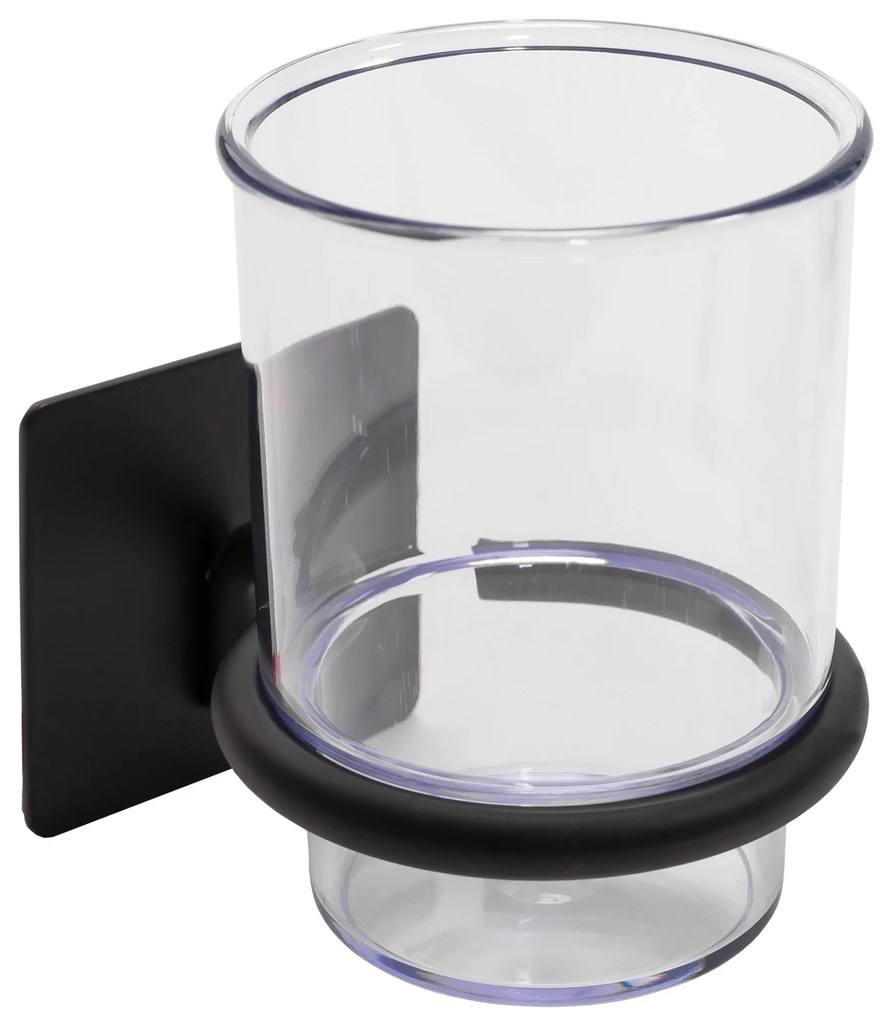 Fürdőszobai pohár Black 322189A