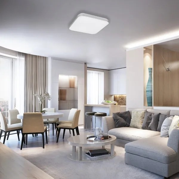 Rabalux 3409 - LED mennyezeti lámpatest OSCAR LED/36W/230V négyzetes