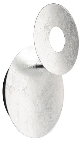 Wofi 4048-203R - LED Fali lámpa BAYONNE LED/6,5W/230V ezüst