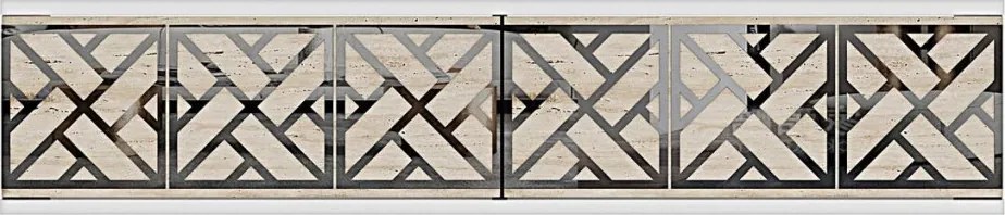 Arex 120 - White, Silver, Travertine