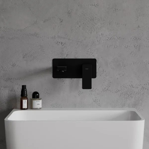 OMNIRES PM7415BL PARMA falba alatti mosdó csaptelep matt fekete