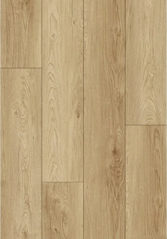 Mexen Anniston SPC vinyl panel minta 6,5 mm, IXPE alátét 1,5 mm, 4 V-fuga, Tölgy - F1038-S