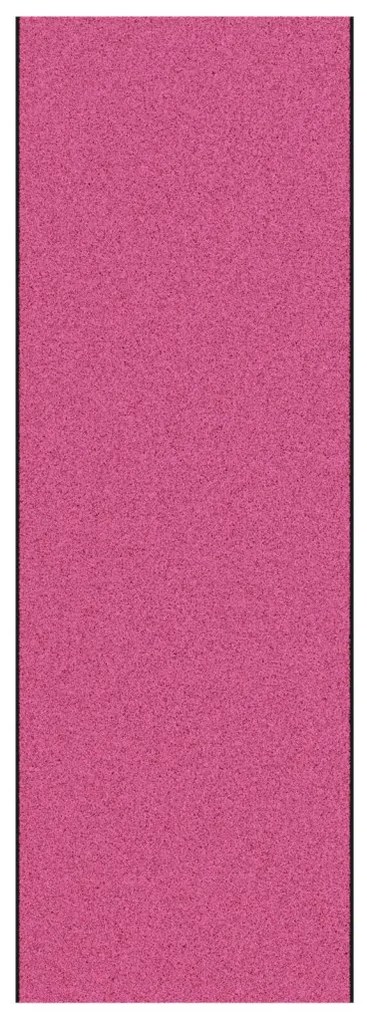 Ajtószőnyeg Rózsaszín és Fekete 120 x 350 cm Poliamid és PVC