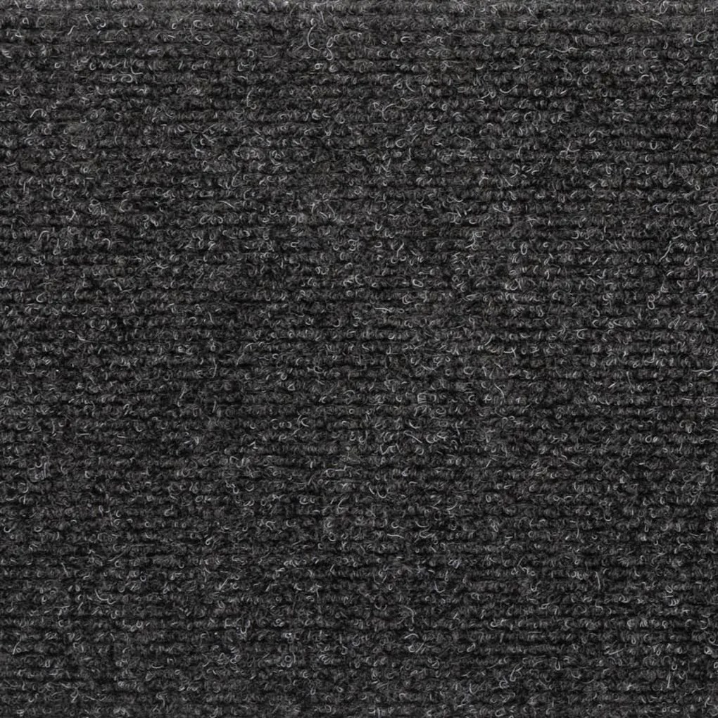 15 db antracit tűlyukasztott lépcsőszőnyeg 65 x 21 x 4cm