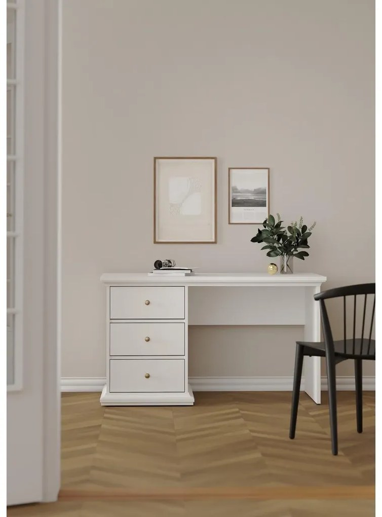 Provence íróasztal, fehér