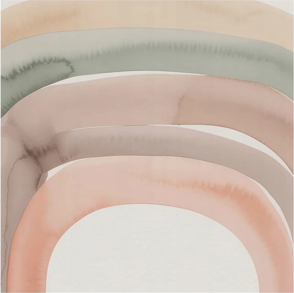 Dekoratív Fotótapéta Hálószobába Szivárvány ívek 250x250 Ragasztó