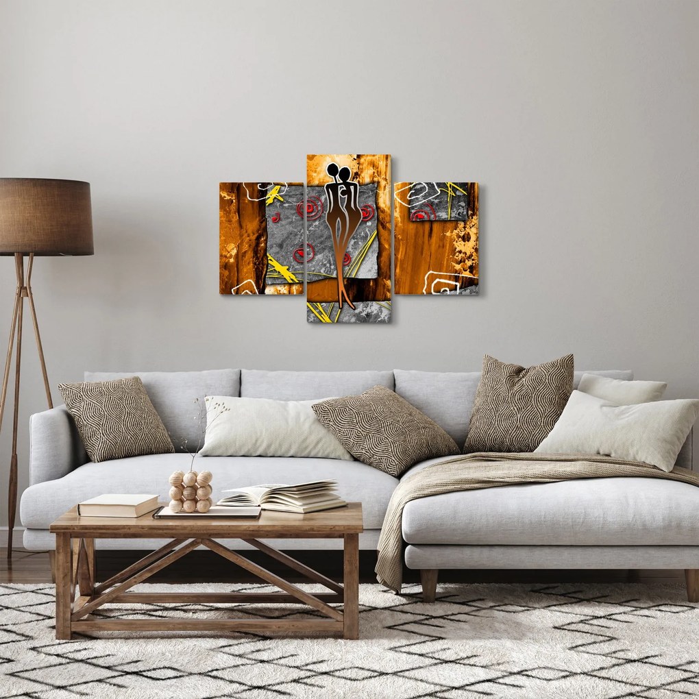 Egy ősi festmény képe (90x60 cm)