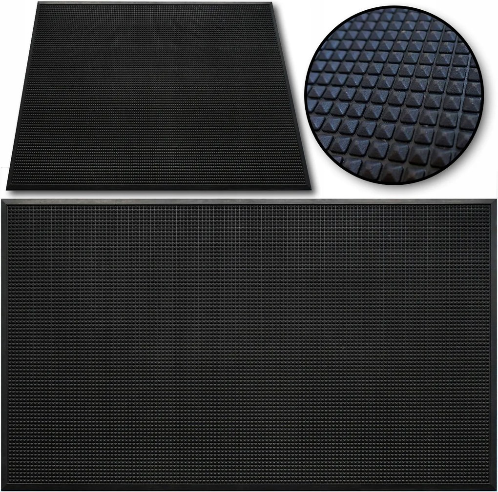 Lábtörlő Gumi Ajtó Alá Szerelhető Külső Bejárati Szőnyeg 80x120