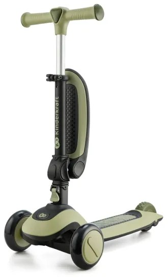 KINDERKRAFT - Gyermek roller 2in1 HALLEY Grassland