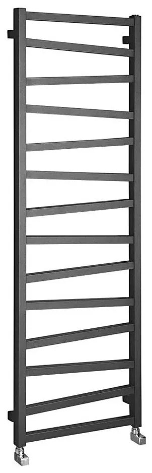 Sapho - ZIG fürdőszobai radiátor 582W/230V 50x157 cm antracit