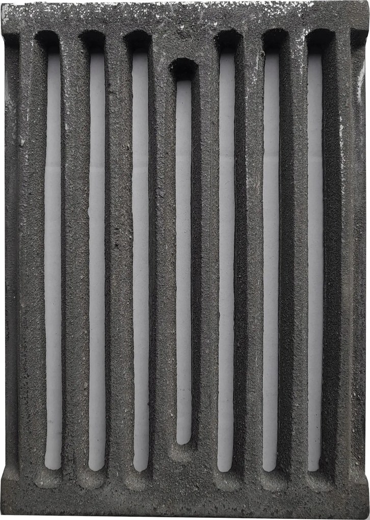 Öntöttvas Grillrács A Tűzhelyhez Grillrács Betét A Konyhába